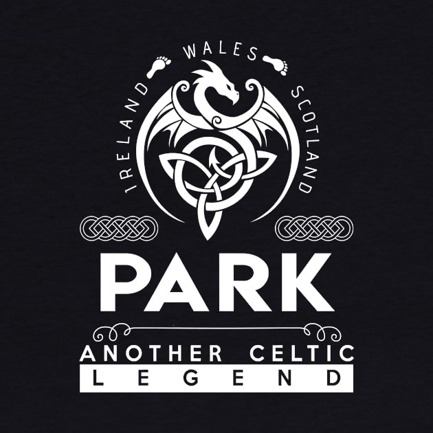 Park Name T Shirt - Another Celtic Legend Park Dragon Gift Item by harpermargy8920